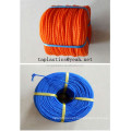 pp pe  plastic nylon rope with color rope 3mm diameter price $2.0